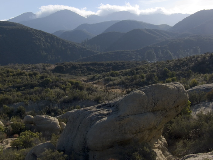 sunset mountain rock desert