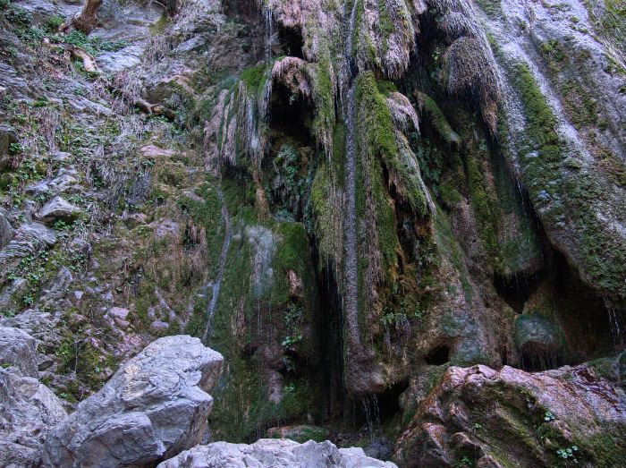 waterfall rock