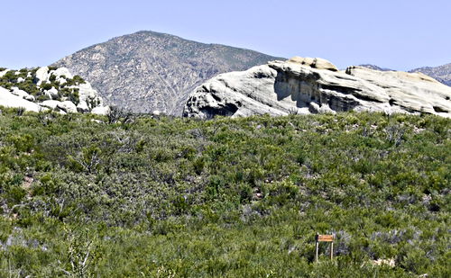 rock mountain desert
