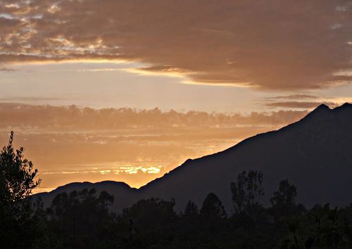 sunset mountain