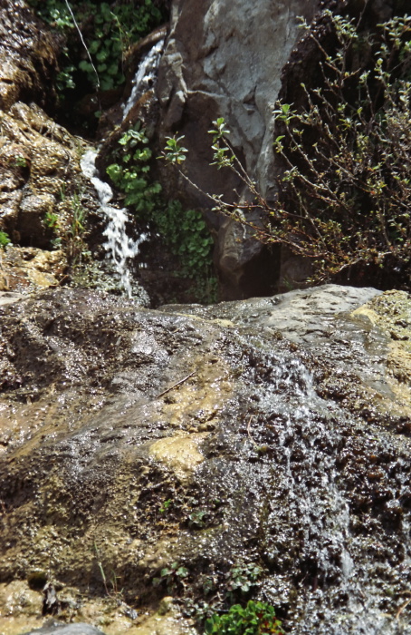 waterfall rock