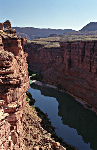 rock erosion desert river