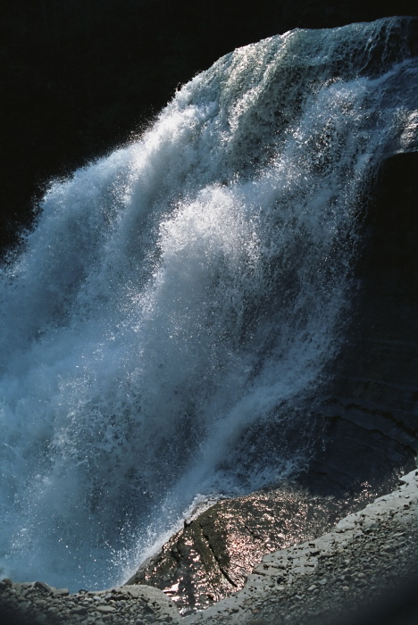 waterfall rock