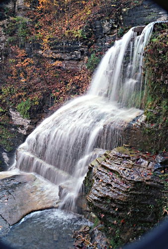 waterfall rock