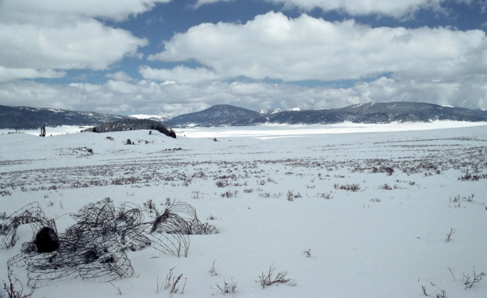 desert snow mountain artifact