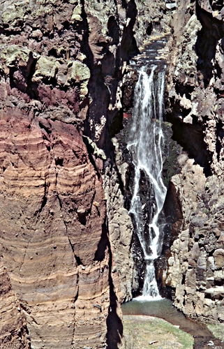 waterfall rock